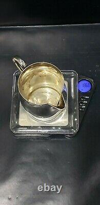 Vintage International Argent Sterling Paul Revere Reproduction Creamer, 136,8 G