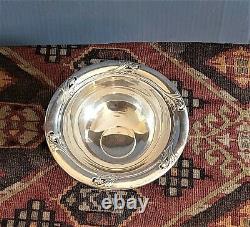 Vntg International Sterling Silver Glory Footed Bowl 6.2 Oz Scrap Ou Non